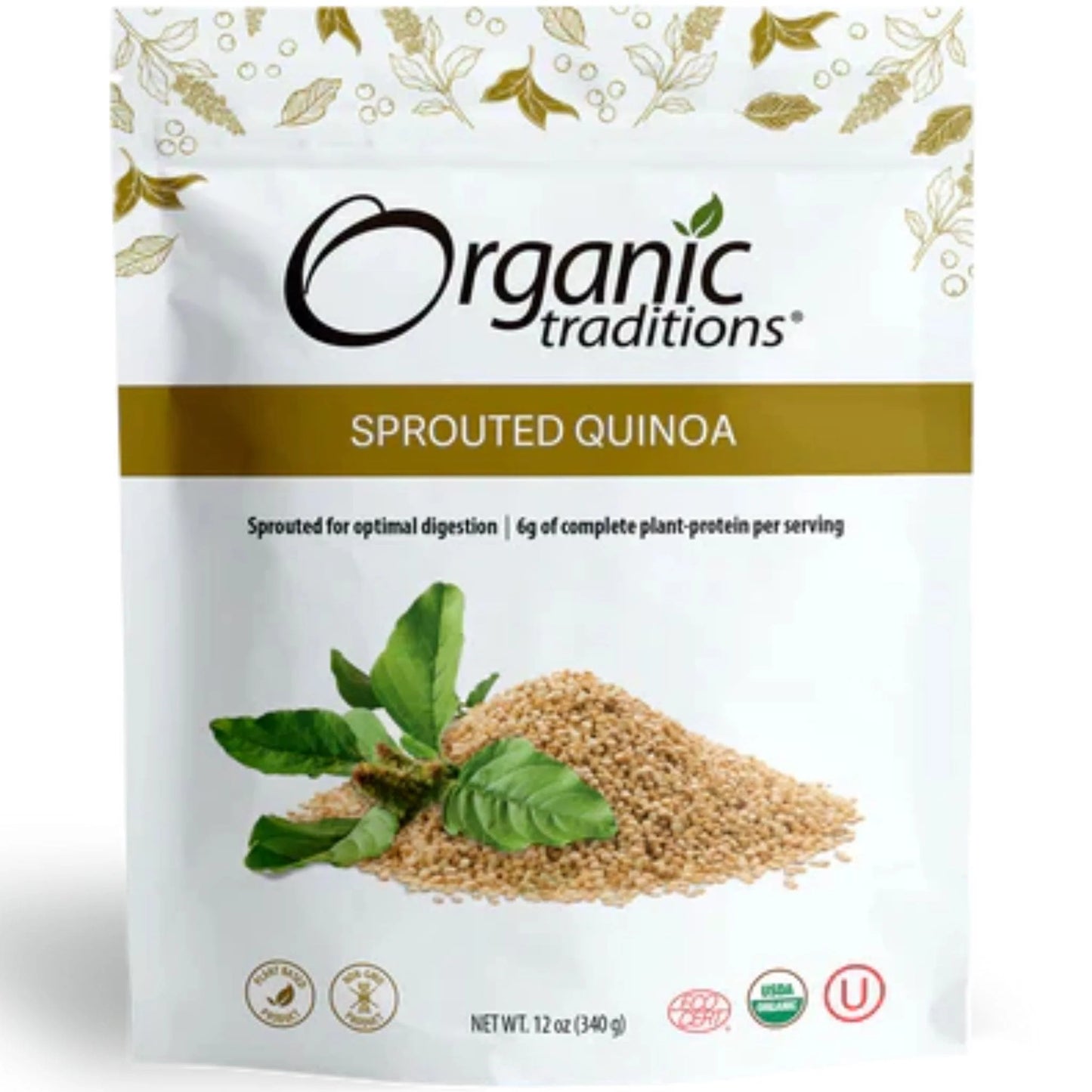 Organic Traditions - Sprouted Quinoa - 340 g
