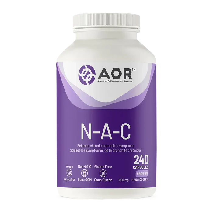 AOR N-A-C 500mg 240 Capsules