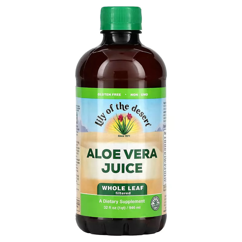 Lily of the Desert, Aloe Vera Juice, Whole Leaf Filtered, 32 fl oz (946 ml)