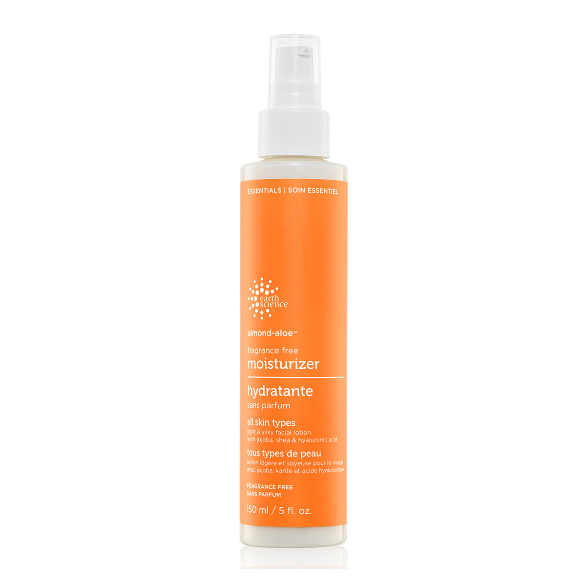 Earth Science Moisturizer Almond-Aloe Fragrance Free 150mL