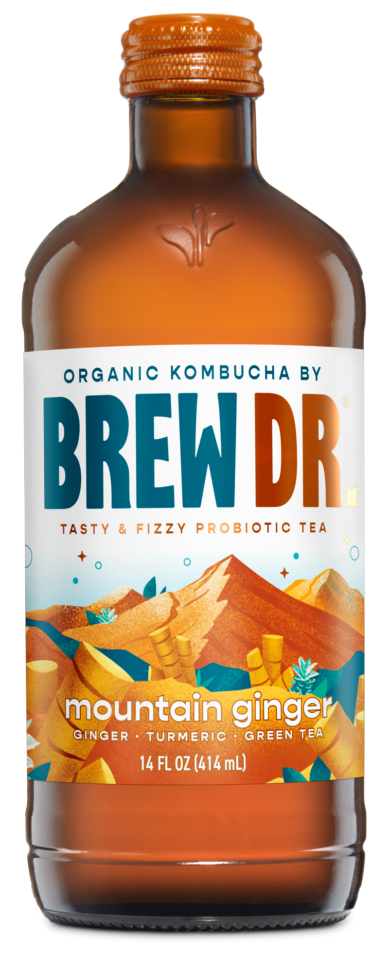 Brew Dr. Kombucha - MOUNTAIN GINGER