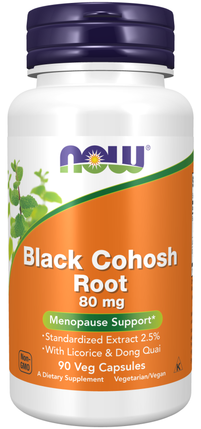 Now Black Cohosh 80mg 90vcap