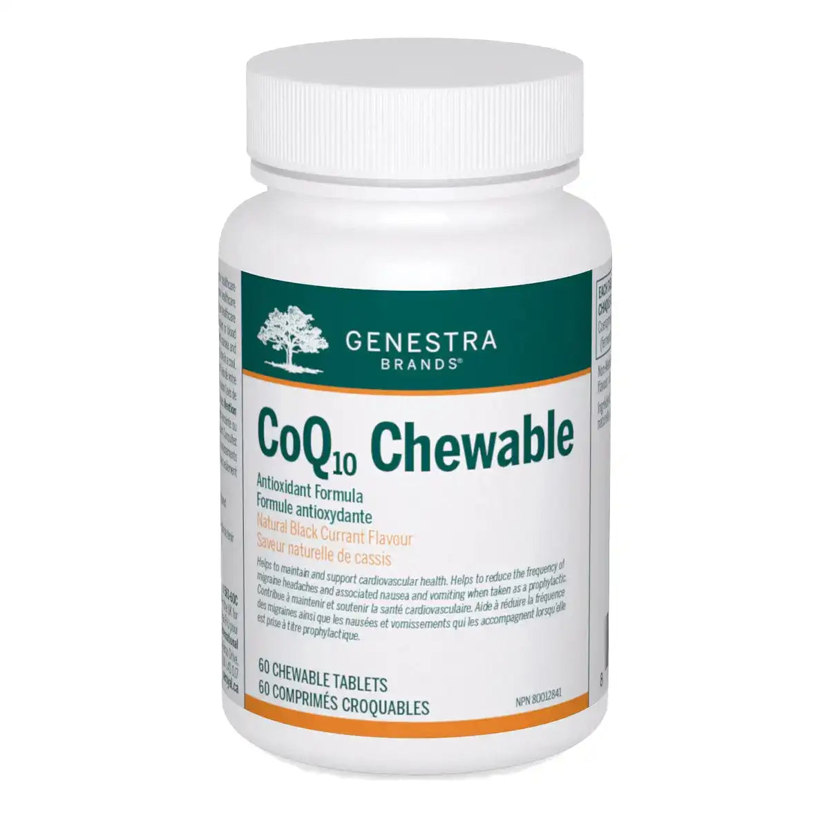 Genestra CoQ10 Chewable 60 Chewable Tablets