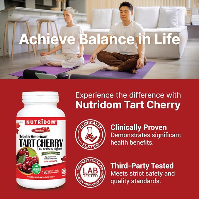 N139 Nutridom Tart Cherry 120 CAPS