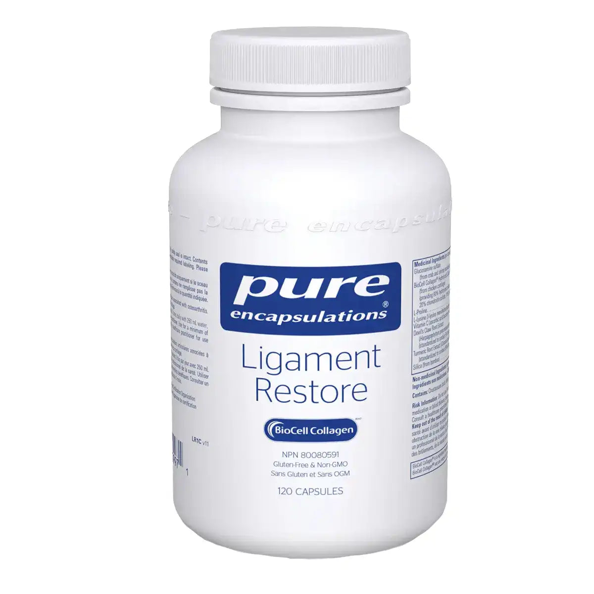 Pure Encapsulations Ligament Restore 120 Capsules