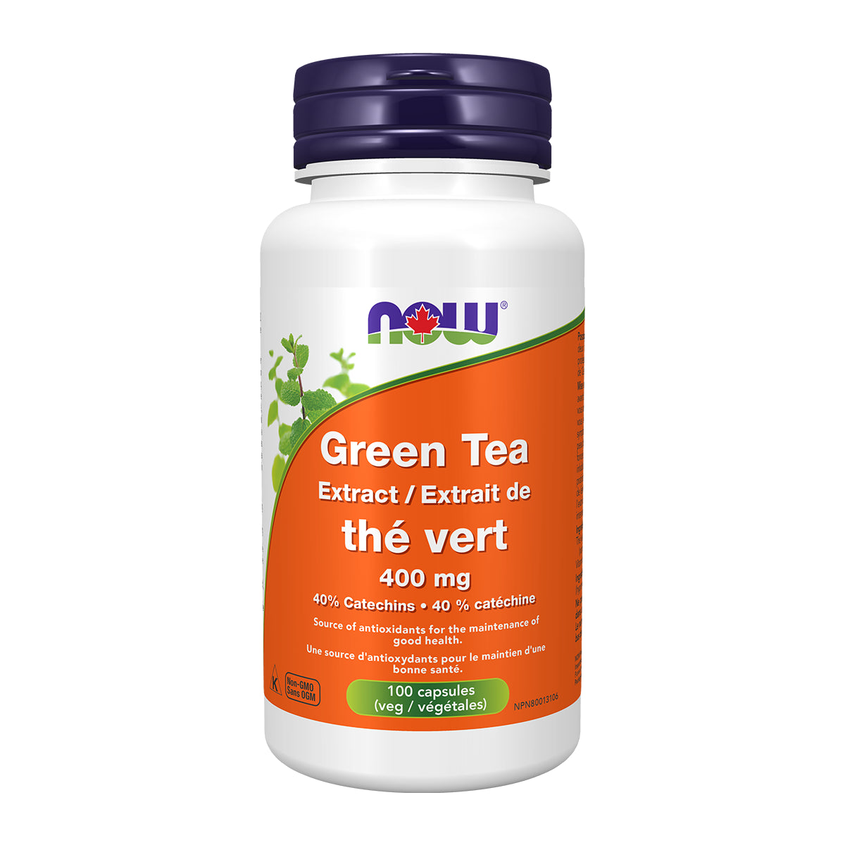 NOW Green Tea Extract 400mg 100vcap