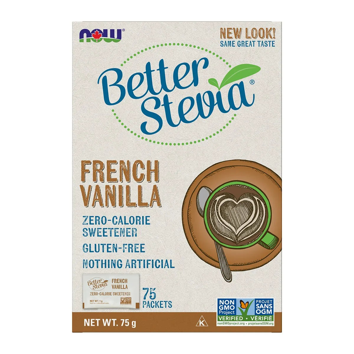 Now Stevia Extract Packets 100x1g
