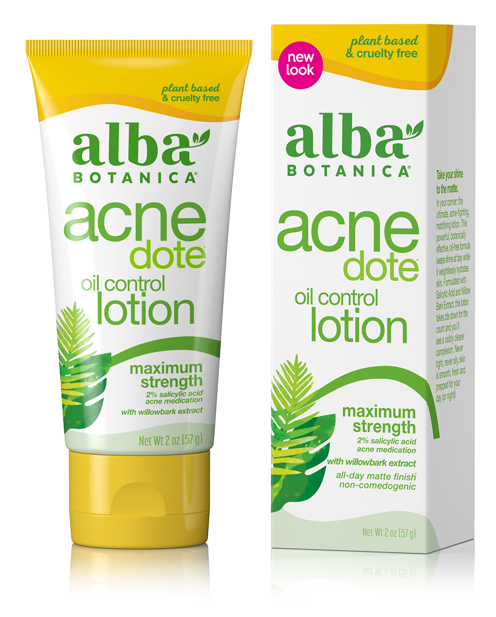Alba Botanica Acnedote Oil Control Lotion, 57g