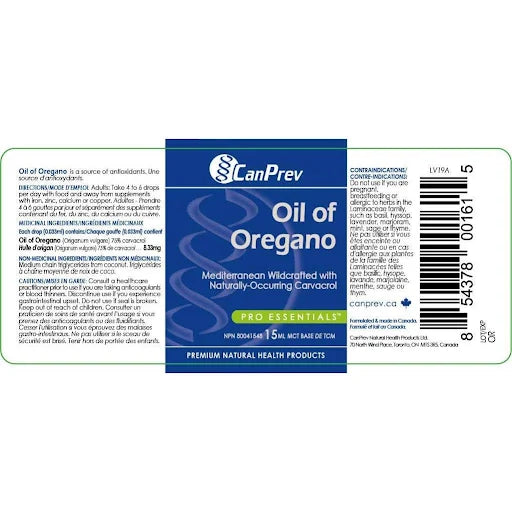 CanP Oregano Oil 15ml