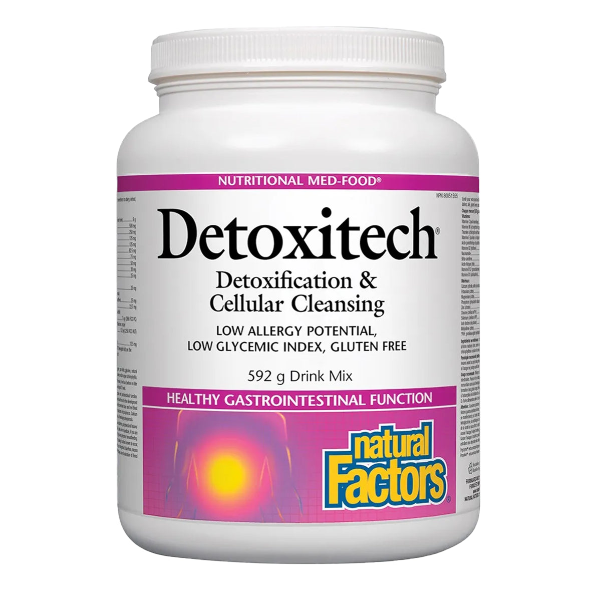 Natural Factors Detoxitech 592g