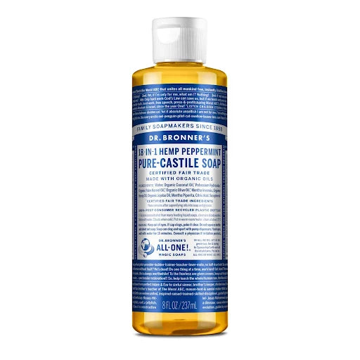 DR.B-ORG- Peppermint Pure Castle Soap 237ml