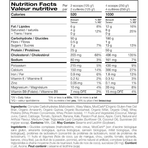 HULK Clean Mass Gainer-Vanilla Ice Cream 3LB