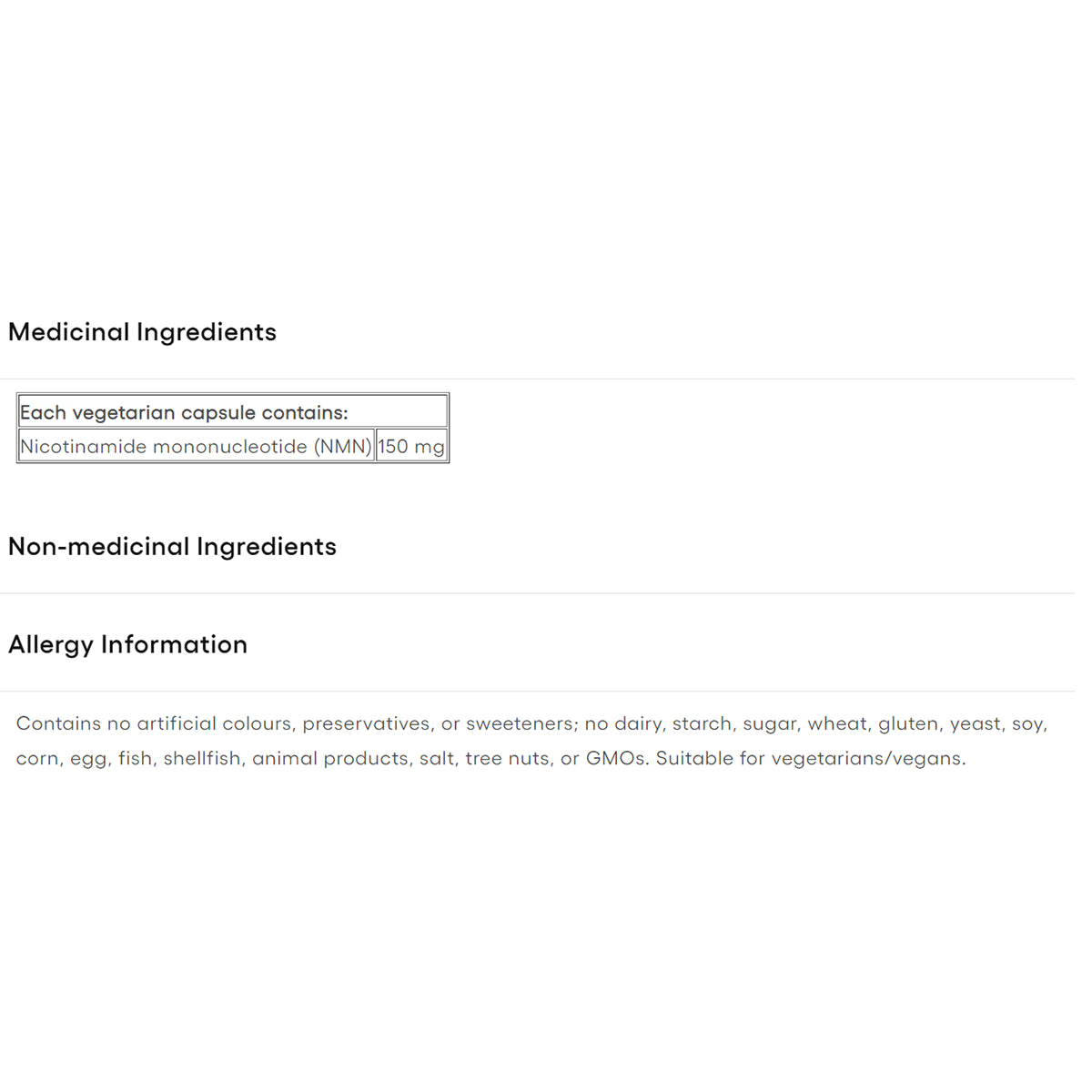 NMNSurge RegenerLife 150mg 60vcap