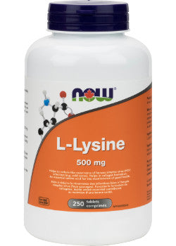 Now L Lysine 500mg 250tabs