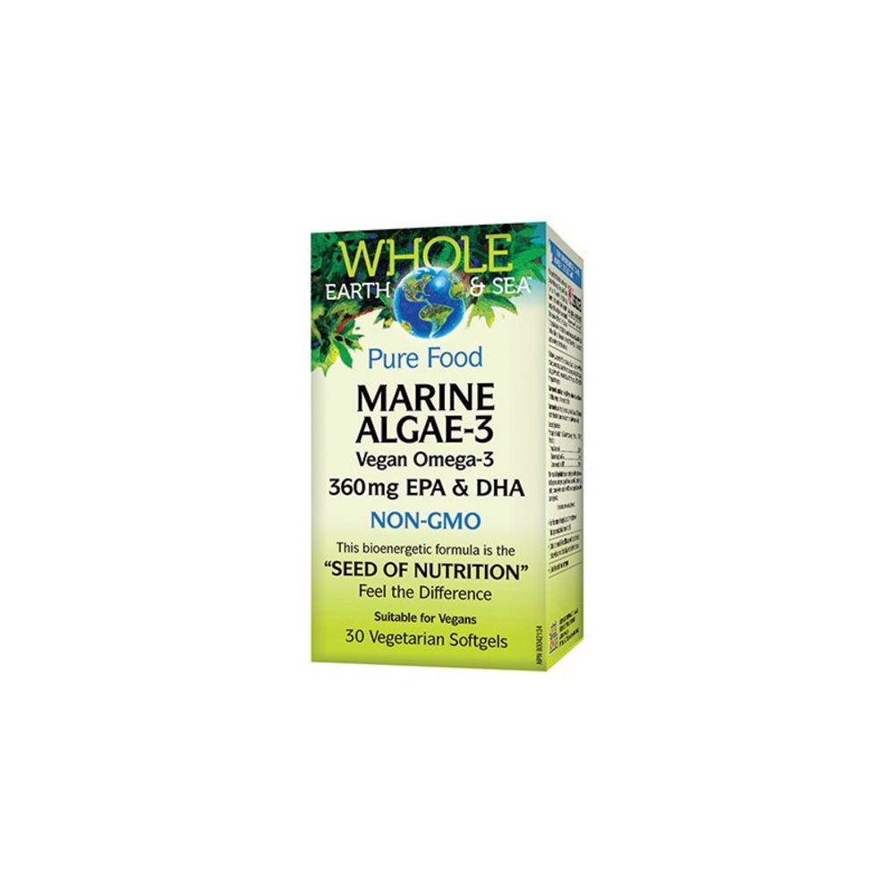Marine DHA Vegan Omega-3, Whole Earth & Sea