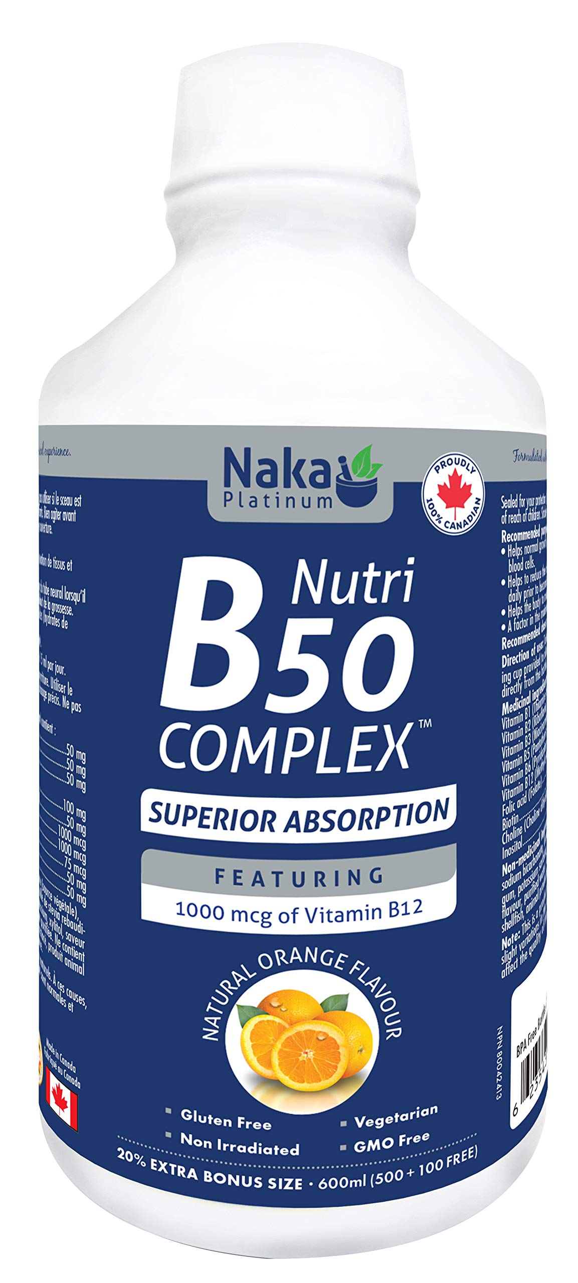 Naka Nutri B50 Complex 600ml
