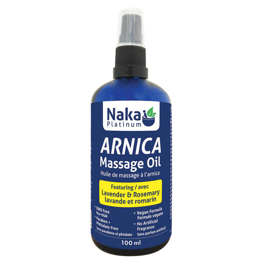 Naka P Arnica Massage Oil ORG 100ml