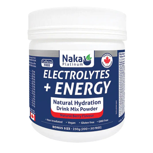 Naka P Electrolytes + Energy 250g