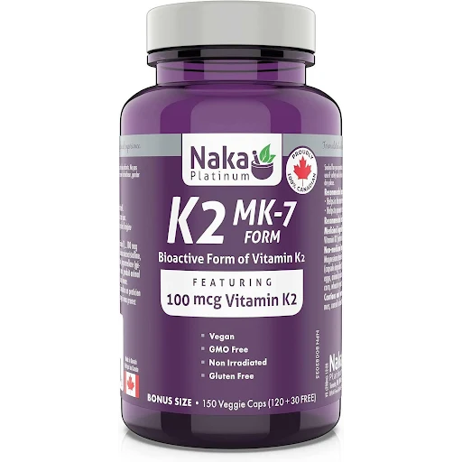 Naka P K2 MK7 100mcg 150vcap