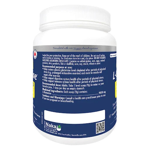 Naka P Ultra L-glutamine 9000mg 500gms