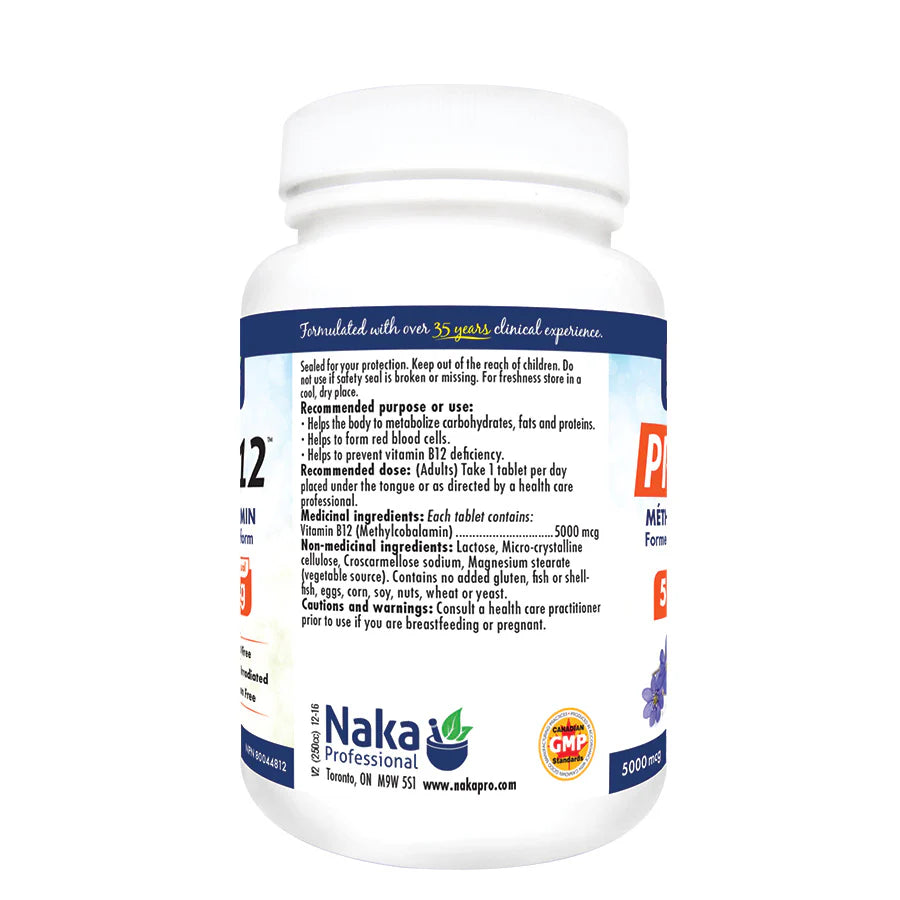 Naka Pro B12 5000mcg