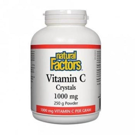 Natural Factors Vitamin C Crystals 1000mg 250g