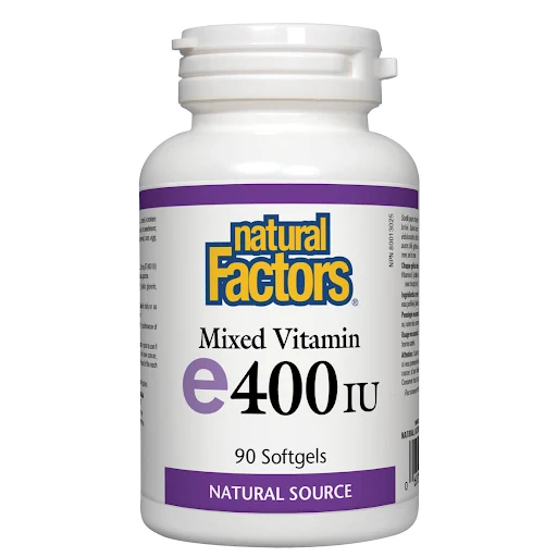 Natural Factors Mixed Vitamin E 400 IU,