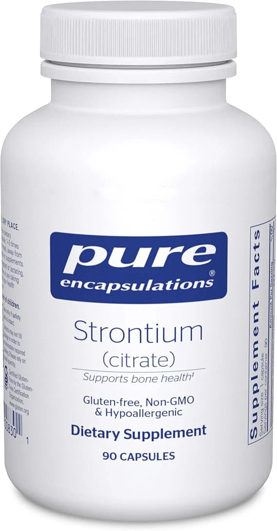 Pure Encapsulations Strontium Citrate 90cap