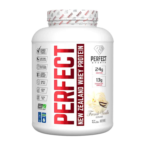 PERFECT New Zealand Whey Concentrate-French Vanilla 4.4LB