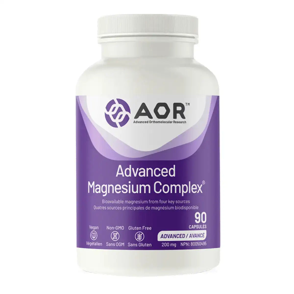 AOR Advanced Magnesium Complex 200 mg 90 Capsules