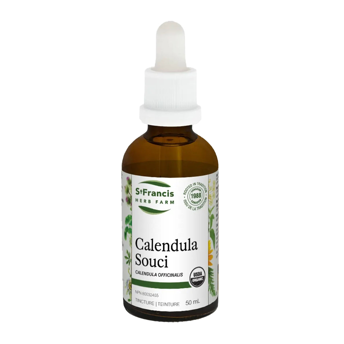 St. Francis Calendula 50mL - Organic and Canadian Owned