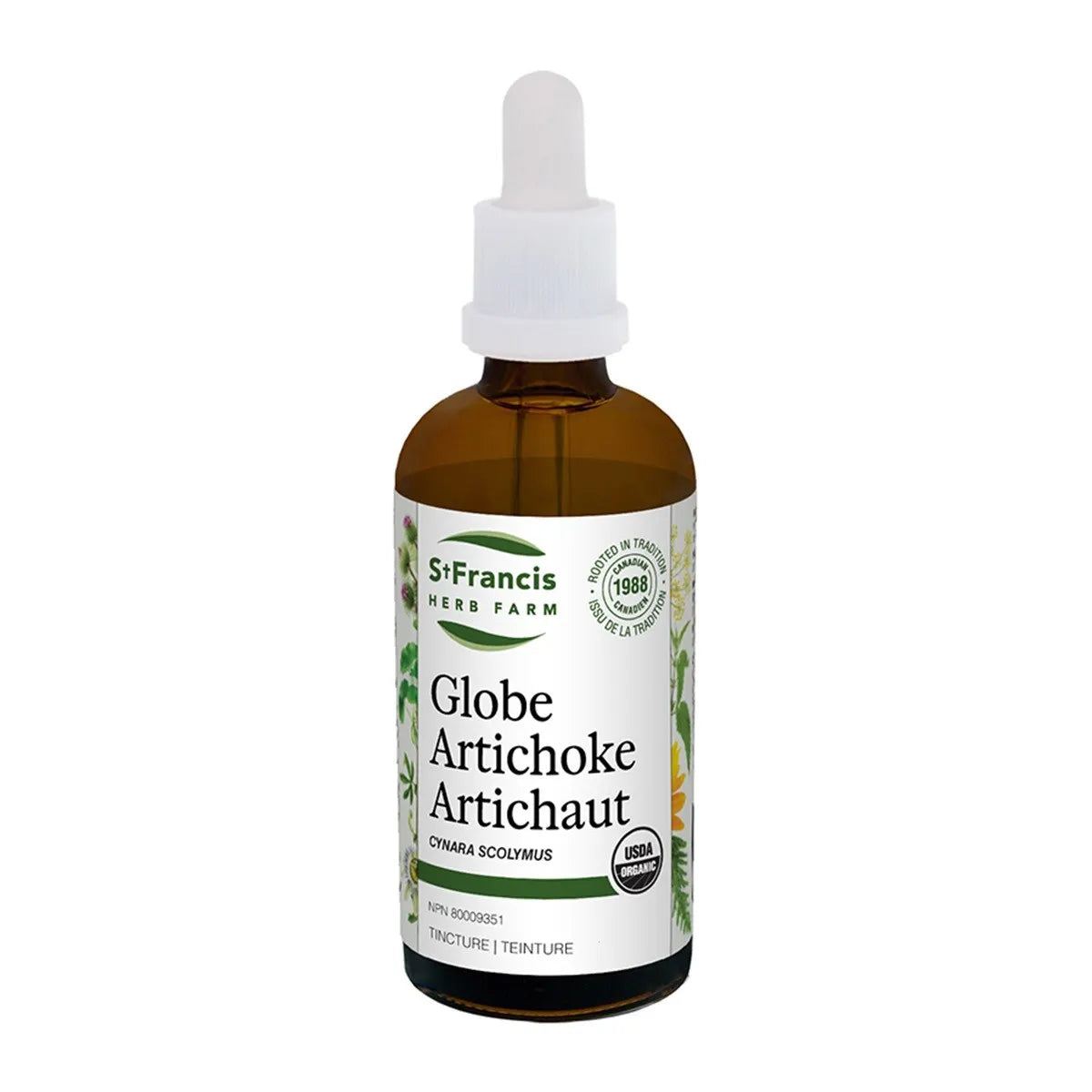 St. Francis Globe Artichoke 50mL - Organic and Canadian Owned