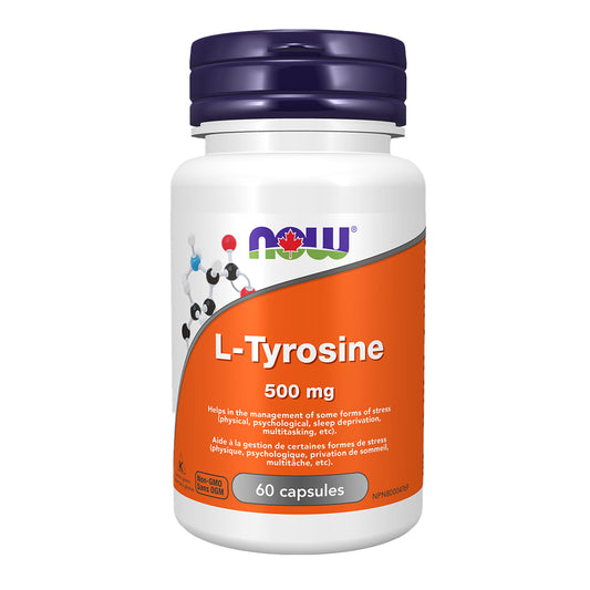 Now L- Tyrosine 500mg 60caps