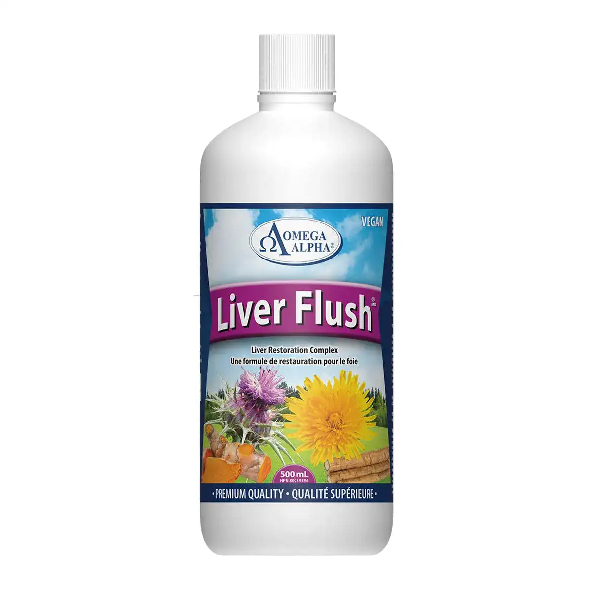 Omega Alpha Liver Flush Liquid 500mL
