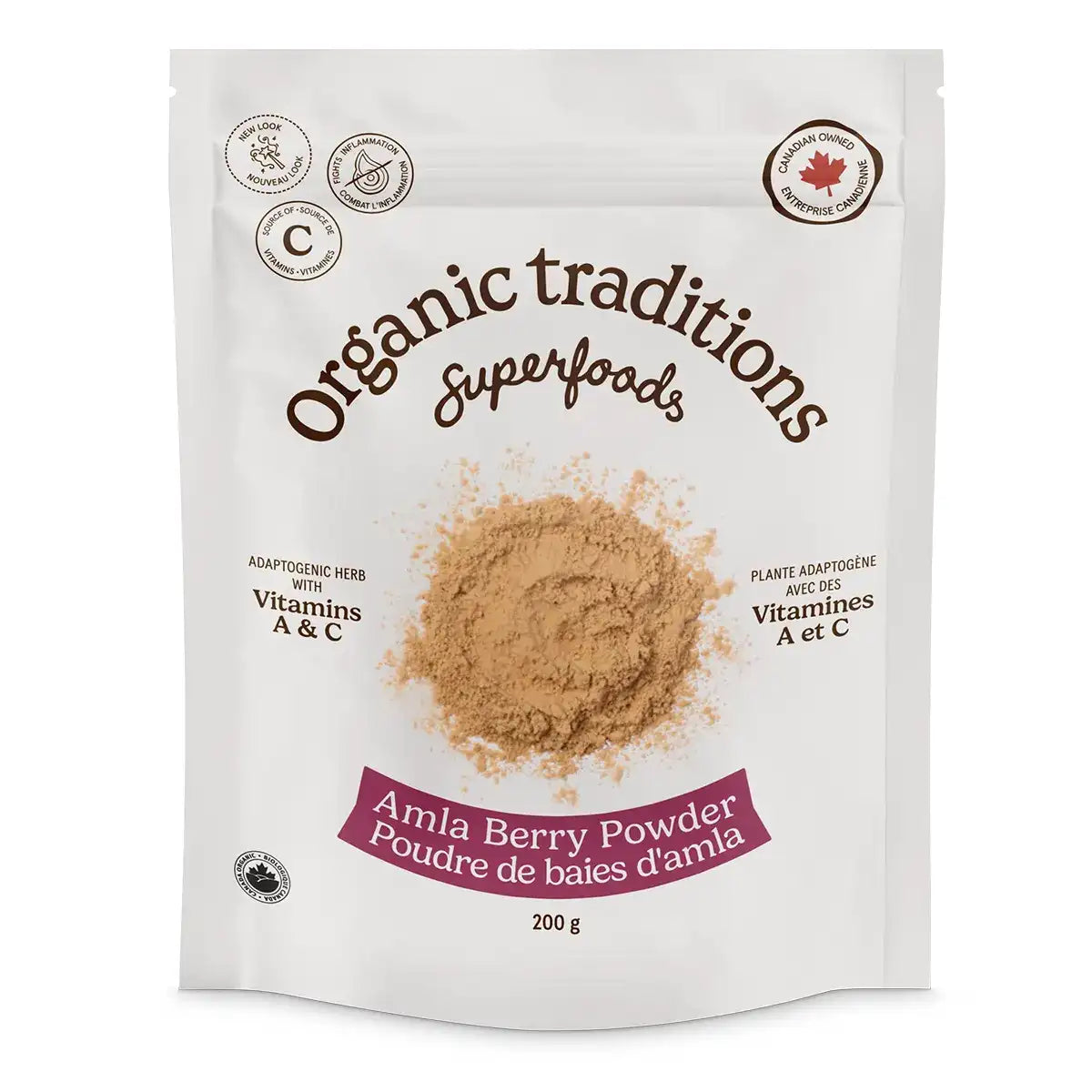 Organic Traditions Amla Berry Powder 200g