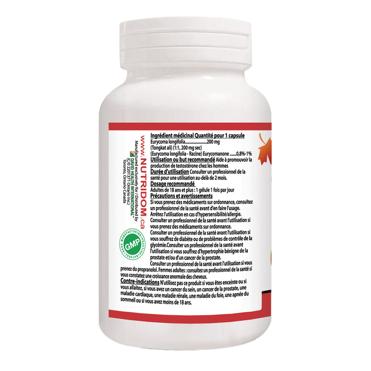 N279 Nutridom Tongkat ali e 60 Vcaps