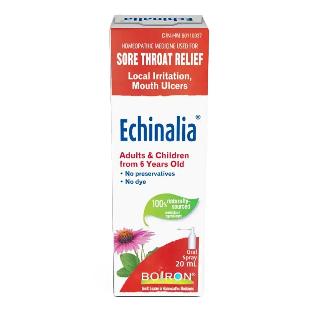 Boiron Echinalia 20mL - Preservative Free