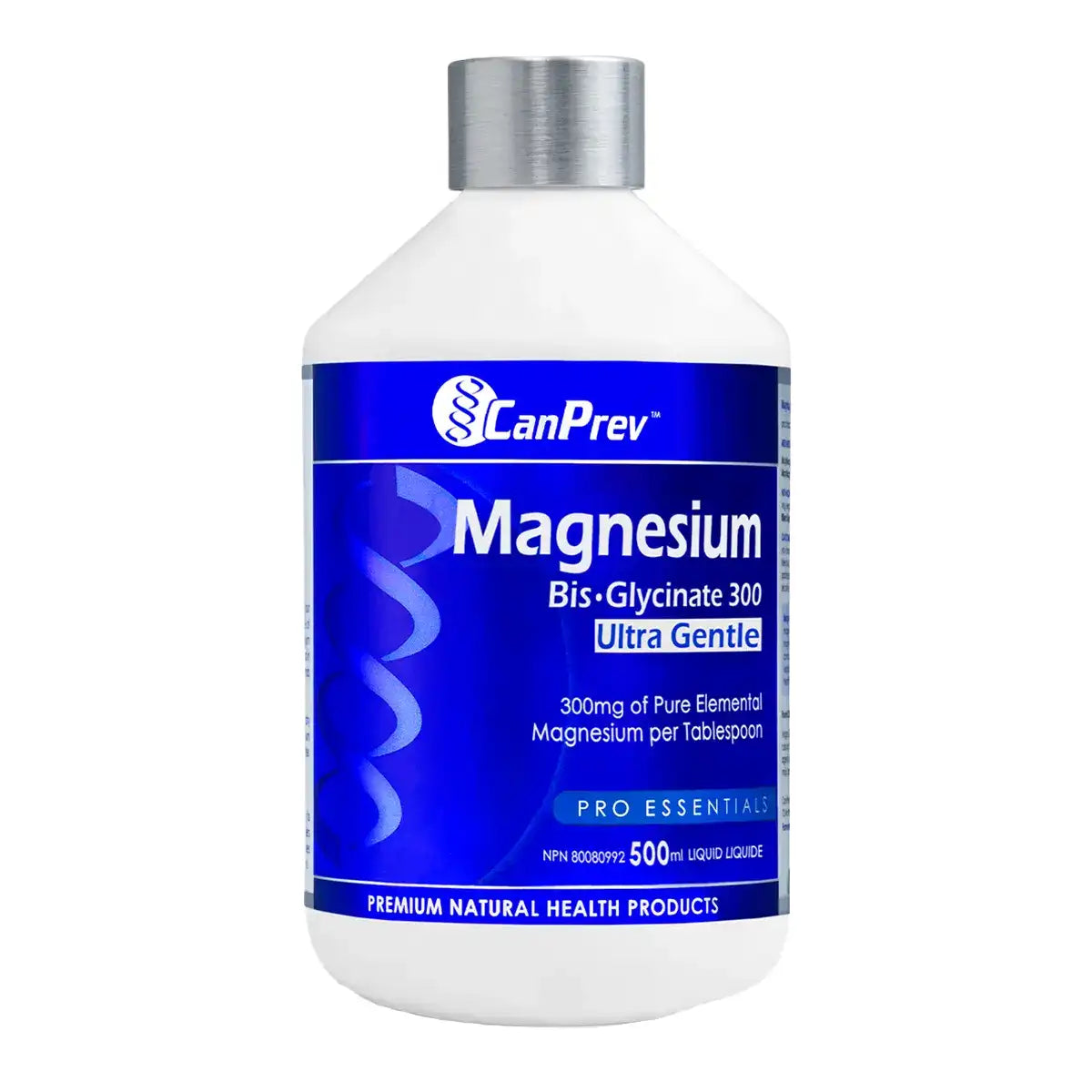 CanPrev Magnesium Bis-Glycinate 300 Ultra Gentle 500mL