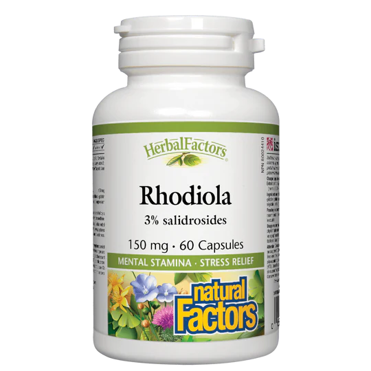 Natural Factors Rodhiola 60caps