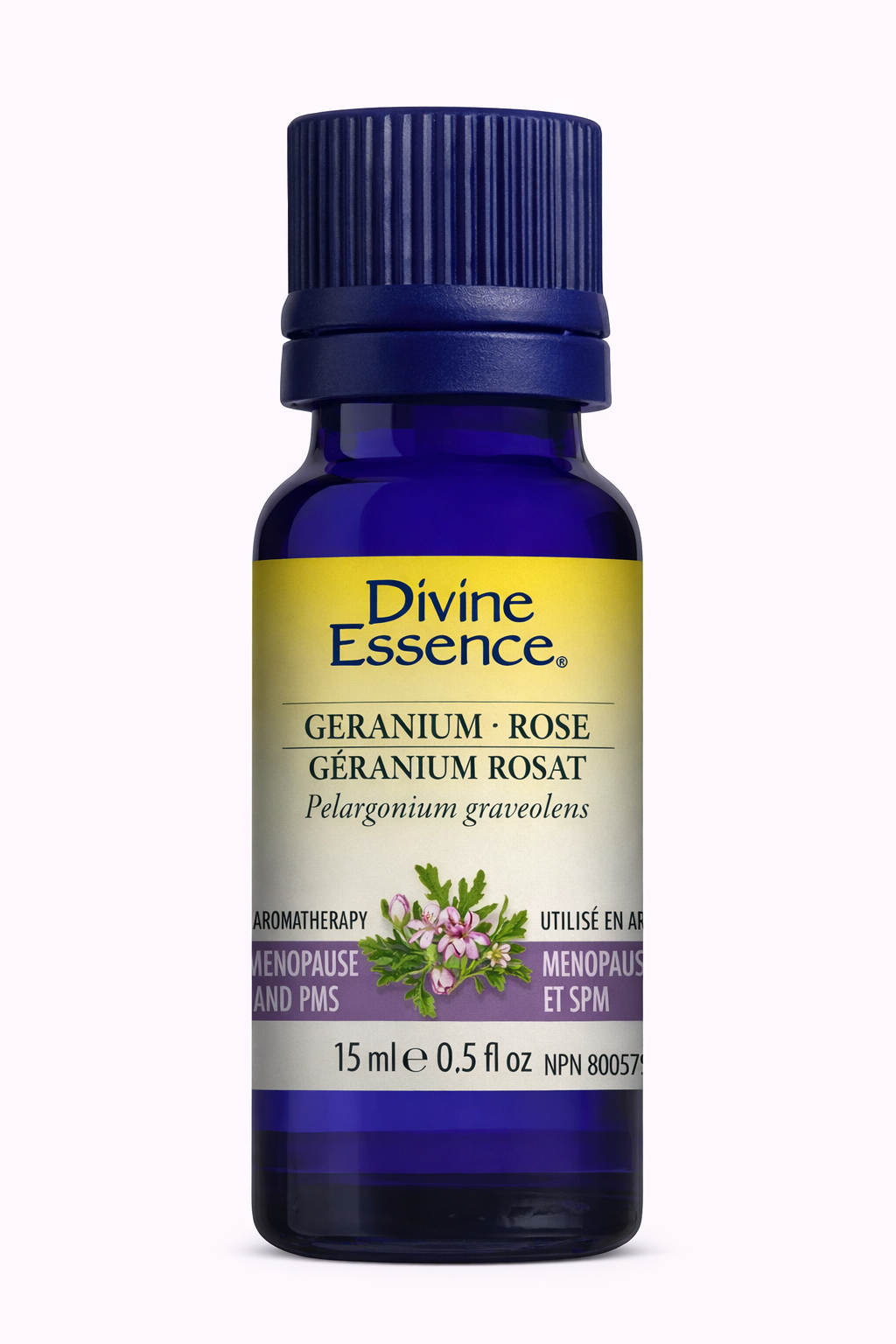 Divine Essence Geranium Rose Essential Oil 15mL