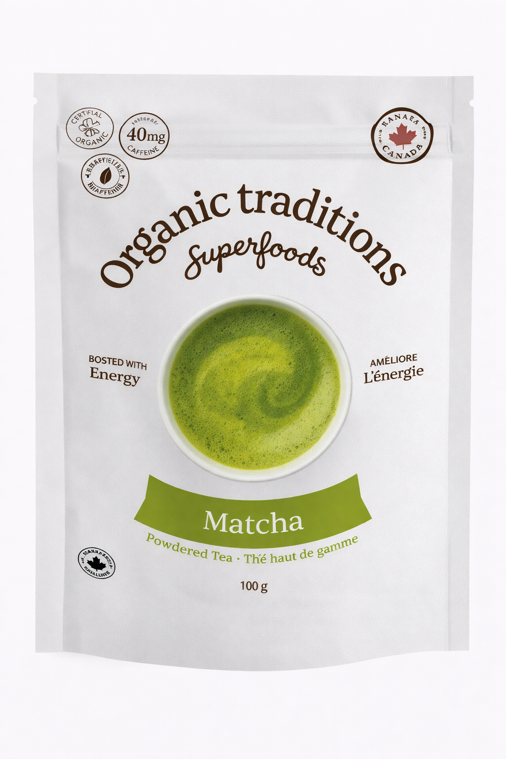 Organic Traditions Premium Matcha Tea 100g
