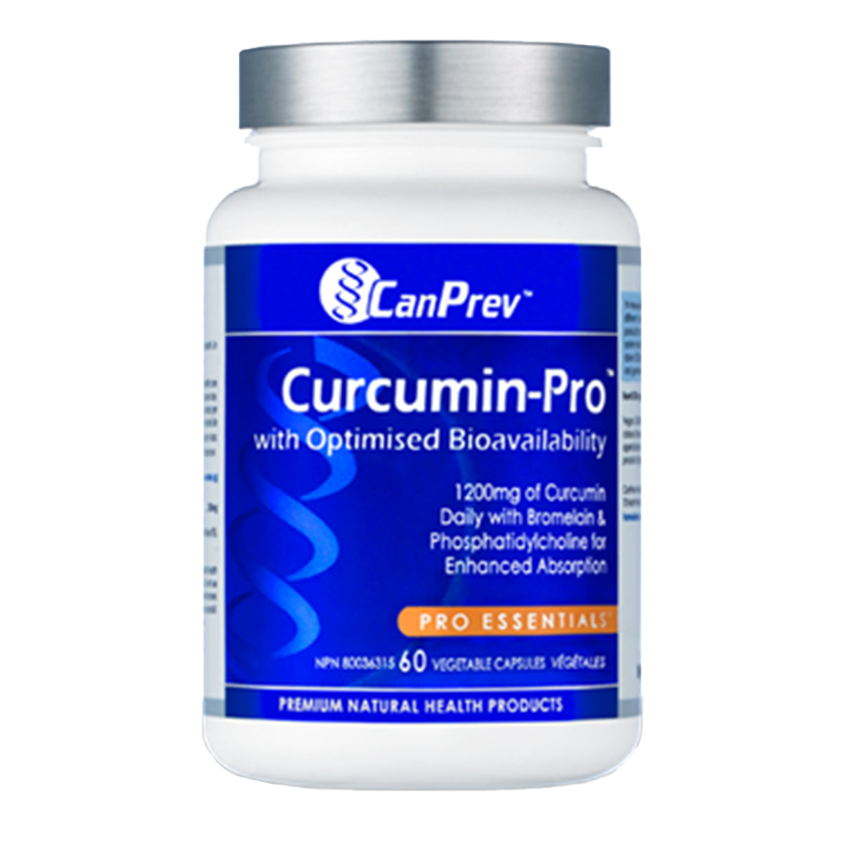 CanPrev Curcumin-Pro 60 Veggie Caps