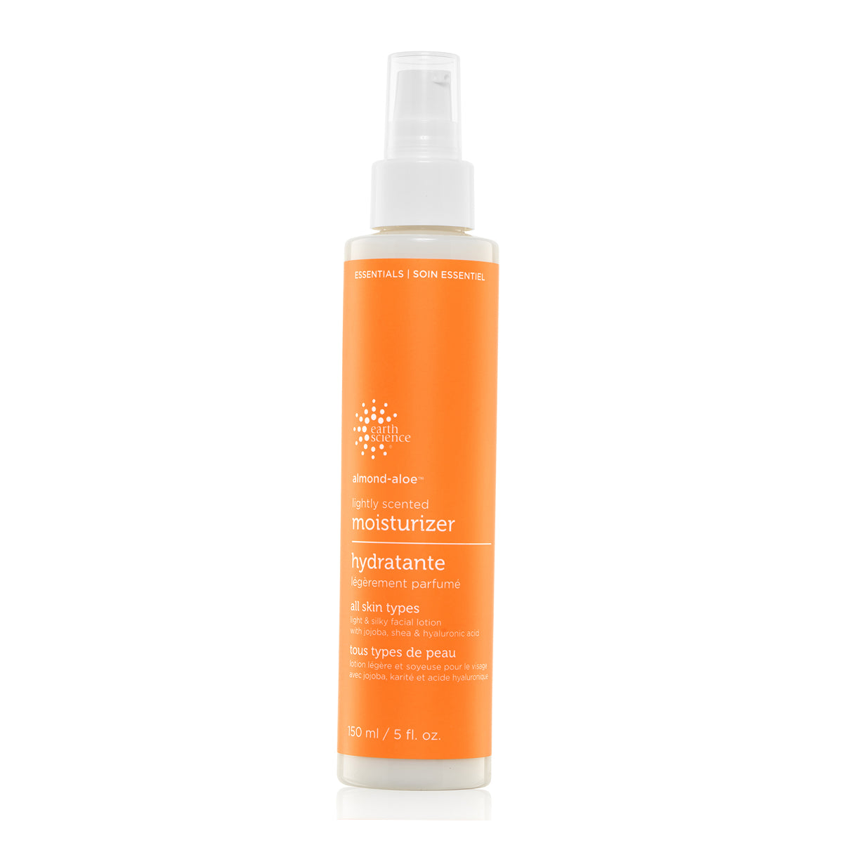 Earth Science Moisturizer Almond-Aloe Lightly Scented 150mL