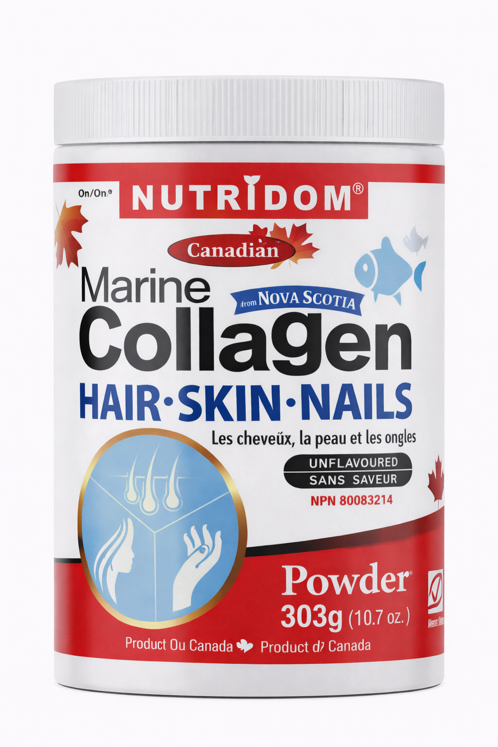 Nutridom Marine Collagen Hair Skin Nails 303g