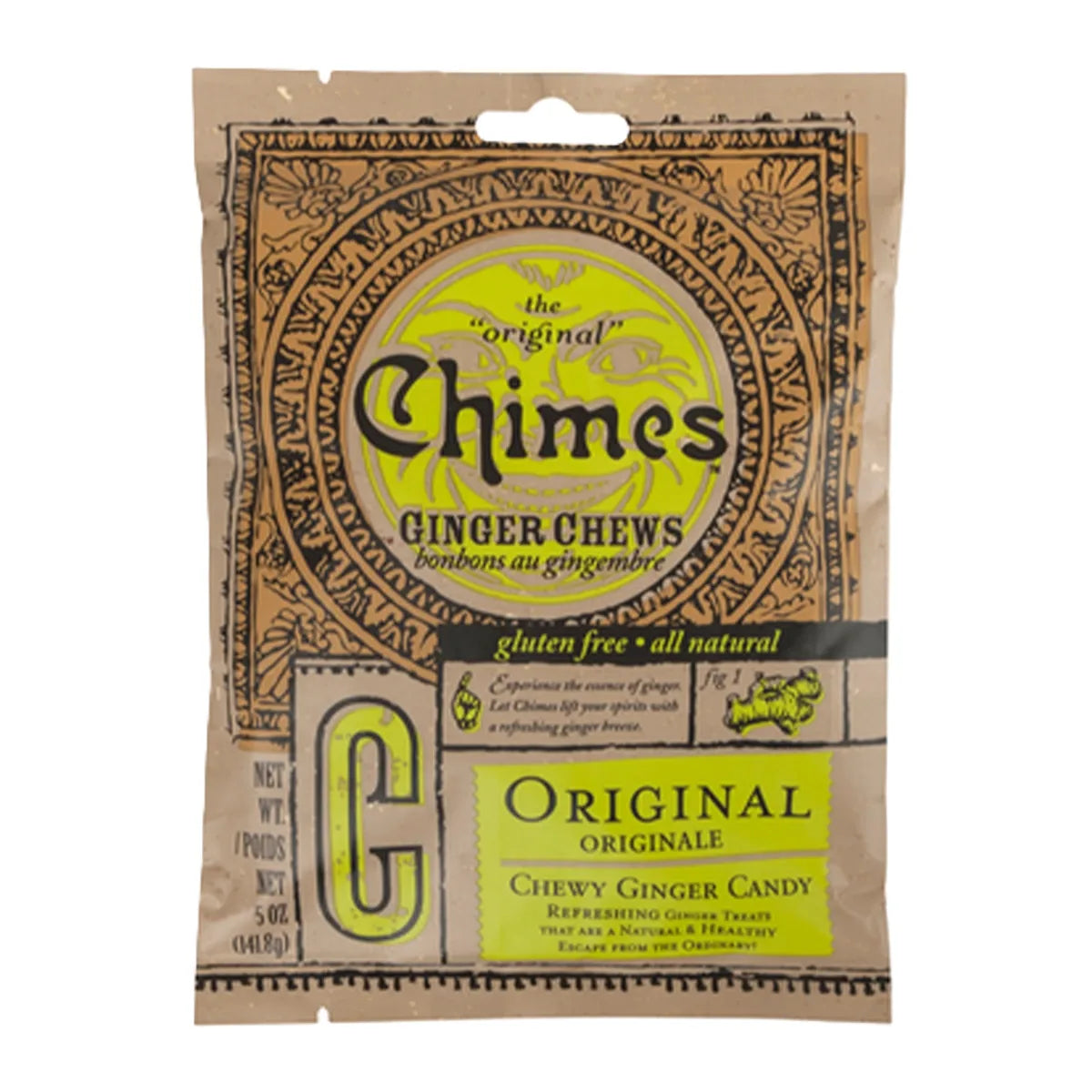 Chimes Ginger Chews Original 141.8g