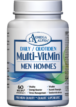 Omega Alpha Daily Multi-VitMin Men - 60 V-Caps