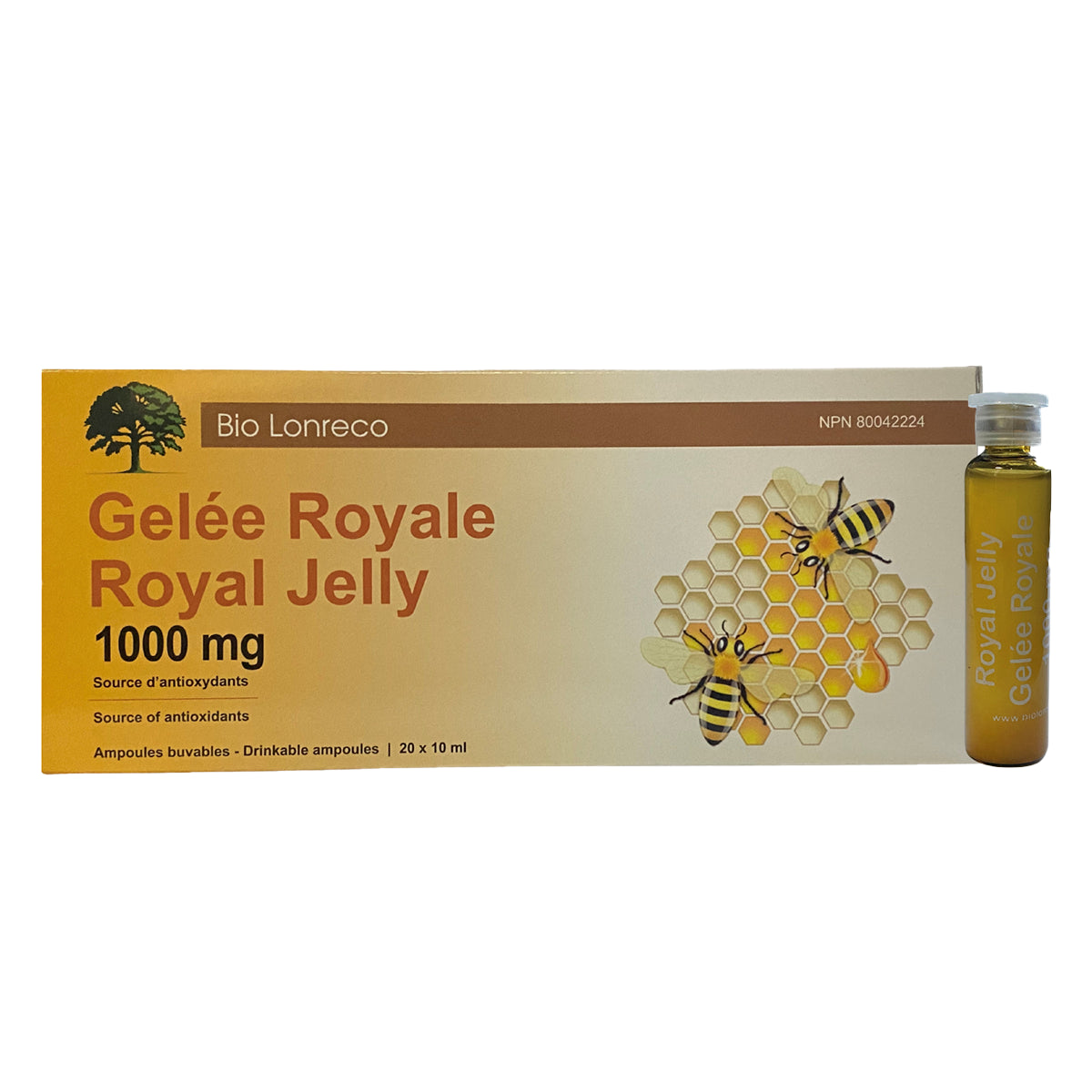 Bio Lonreco Royal Jelly 1000mg 20x10mL
