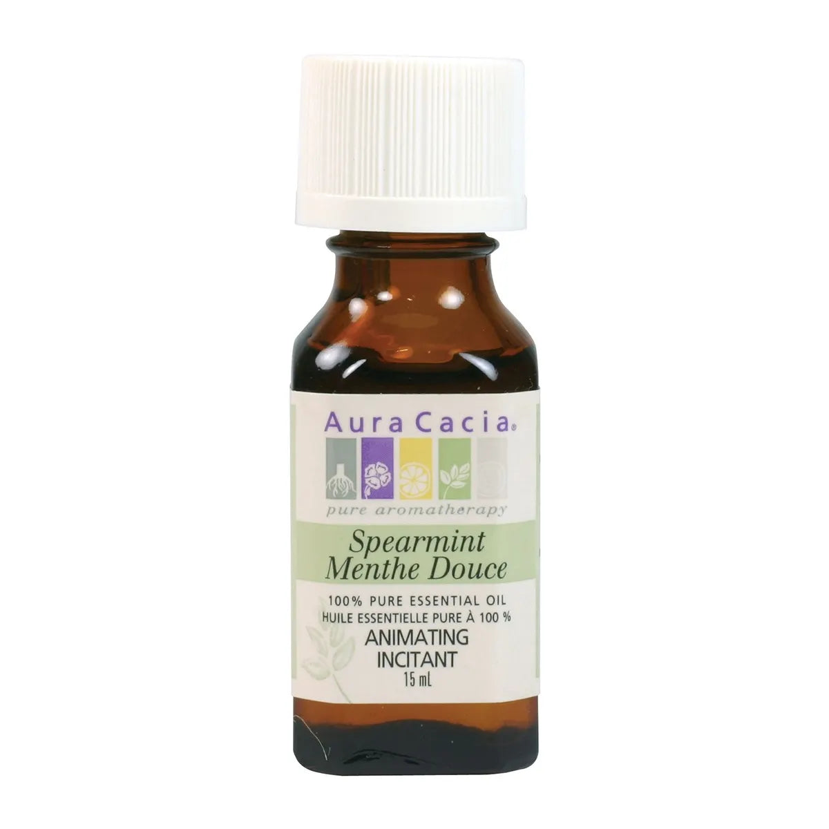 Aura Cacia Spearmint Oil 15mL