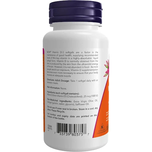 SunVitamin D3 Tablets 1000 IU