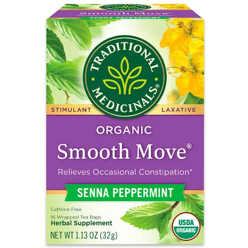 Traditional Medicinals - Organic Smooth Move Tea, 16 Bags